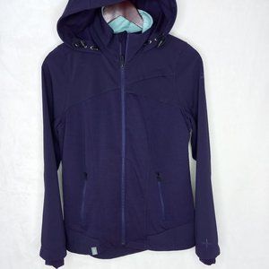 Icebreaker Merino Purple Zip Light Jacket (S)